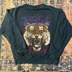 Anine Bing Tiger Sweatshirt | XS
